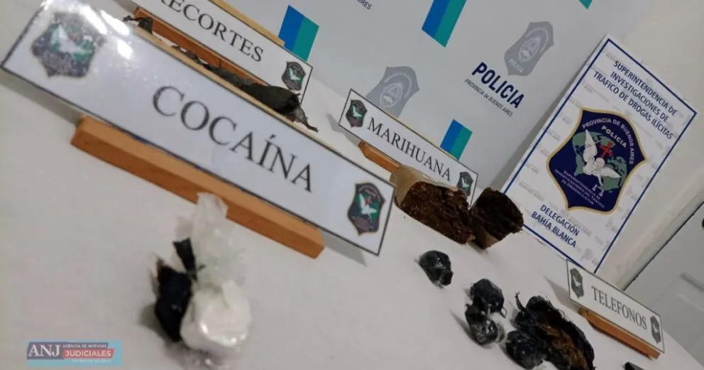 Allanamiento y detenidos por venta de drogas en Patagones