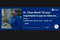 Dr. César Monti: “Es muy importante lo que se viene en salud”