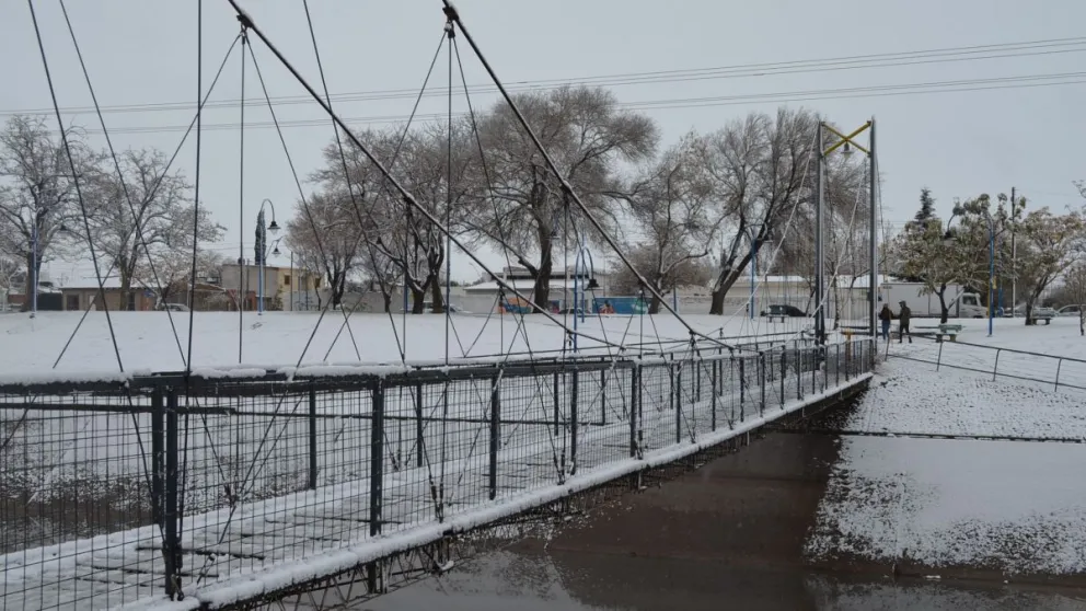 ¿Se viene otra vez la nieve al Alto Valle?