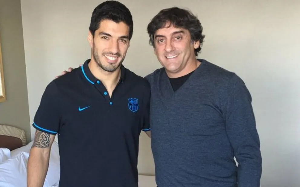 Se filtró la respuesta de Luis Suárez a Francescoli por River