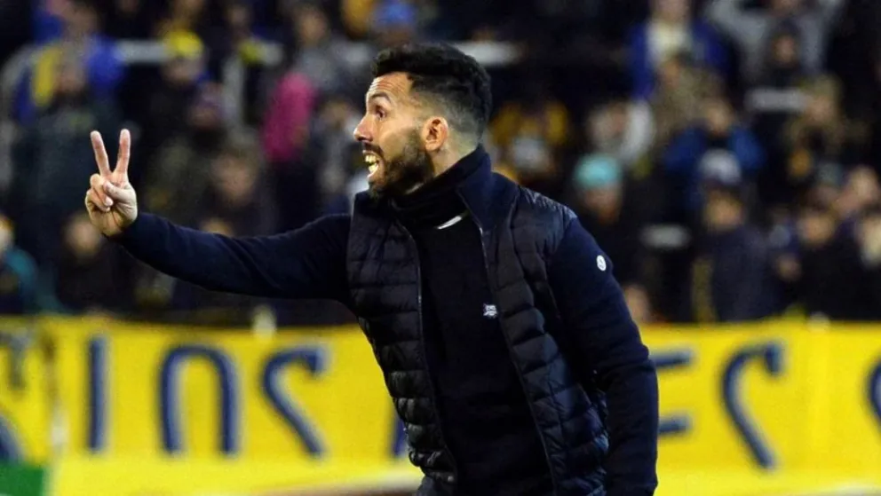 Estreno con derrota para Carlos Tevez como entrenador de Rosario Central