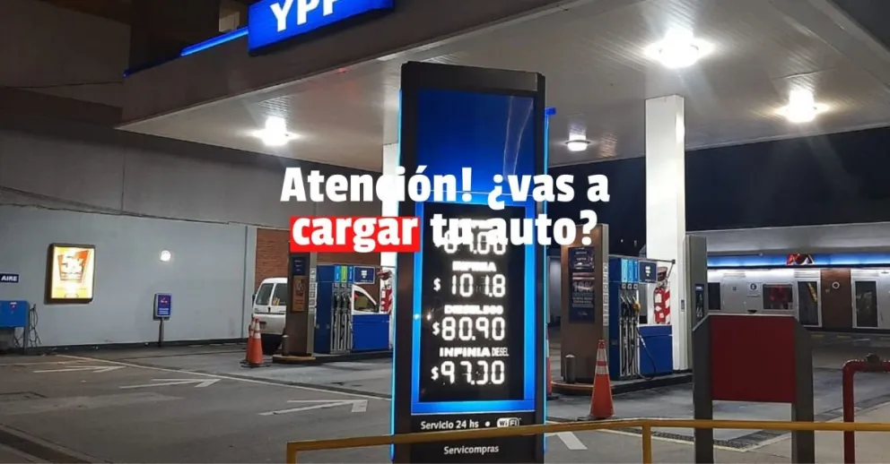 Atención! ¿vas a cargar tu auto?