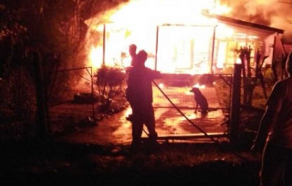 Incendio en Caraguatay dejó como saldo una víctima mortal
