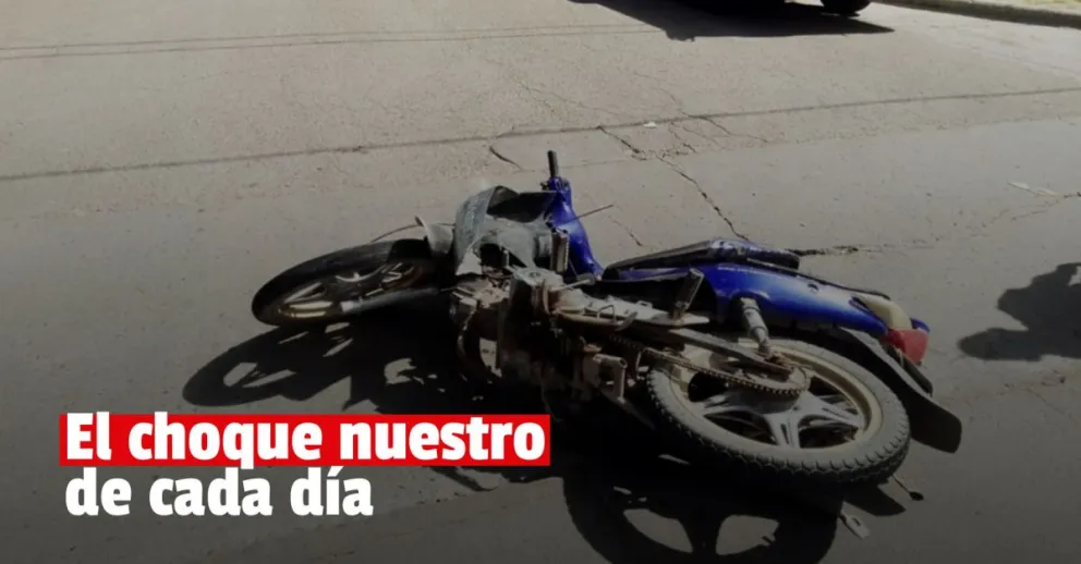 Un siniestro vial dejó a un hombre internado y con varias lesiones