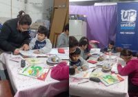 Unidad Popular abrió en Barrio Malvinas una casa de apoyo escolar para niños.