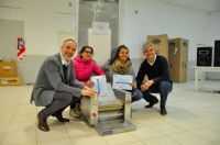 Doñate en Conesa, inauguró una planta de faena y entregó herramientas a emprendedores