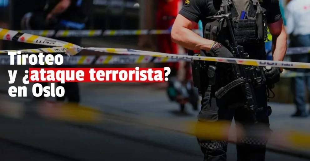 Un tiroteo dejó dos muertos en Oslo y no descartan un ataque terrorista