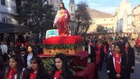 Celebración por el Sagrado Corazón de Jesús: fieles marchan por las calles de la Ciudad