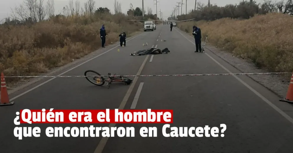 Confirmaron la identidad del hombre encontrado muerto en Caucete