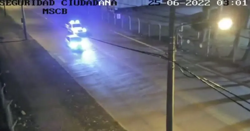 Mirá el video de la persecución para atrapar al borracho al volante que se fugó