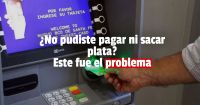 Una caída en el sistema trajo problemas a usuarios del Banco San Juan y Nación 