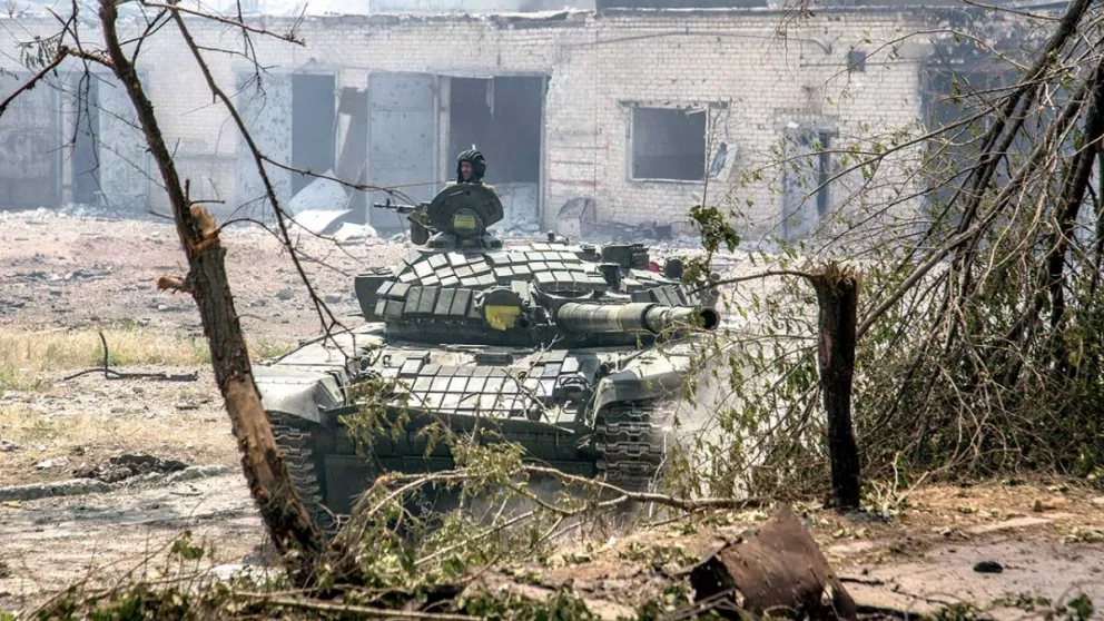 Las tropas rusas ganan terreno y ya  controlan casi todo el este de Ucrania