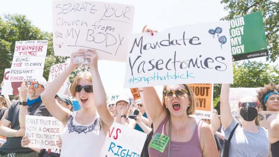 EE.UU.: masivas protestas por el  fallo de la Corte contra el aborto 