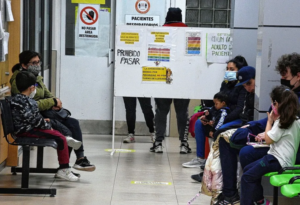 Alta demanda de internación pediátrica con un Regional totalmente desbordado