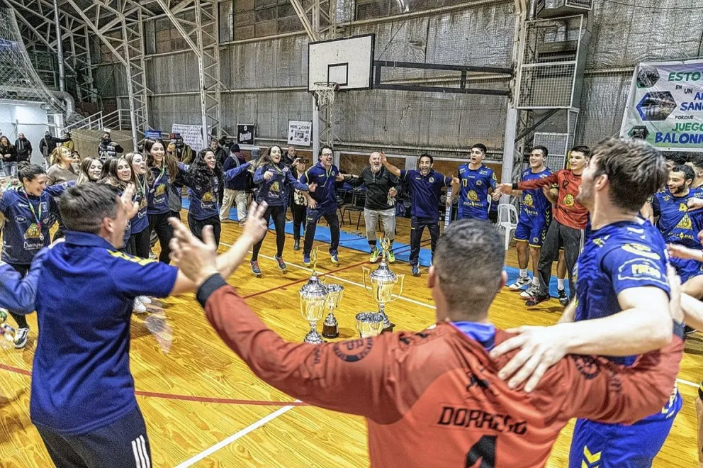 Handball: Dorrego fue el campeón del Nacional de Clubes Adultos B