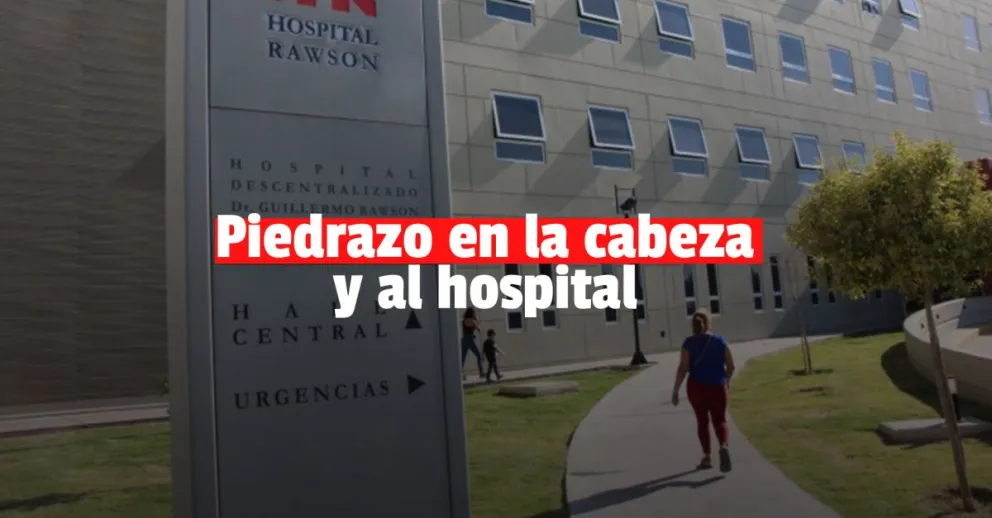 Un nene de 9 años, hospitalizado tras recibir un piedrazo en la cabeza