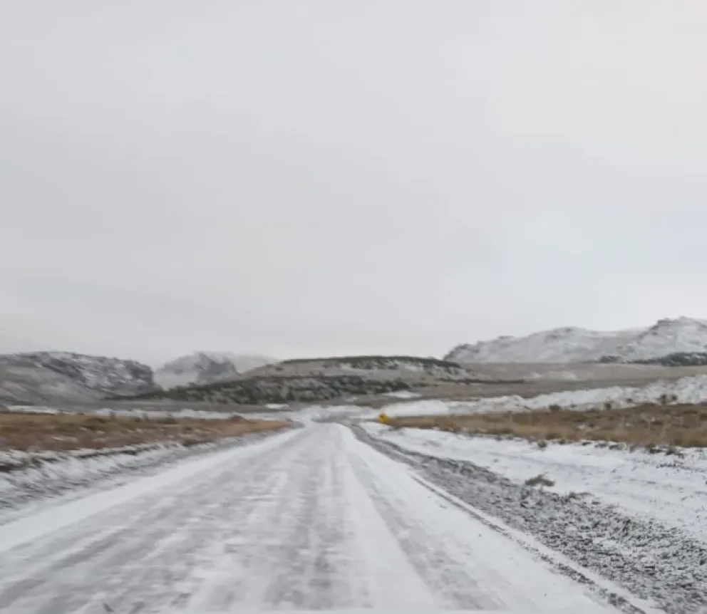 La ruta 23 se encuentra transitable con extrema precaución