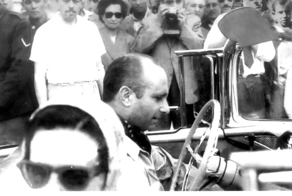 La inauguración del autódromo de Comodoro con Fangio como invitado especial