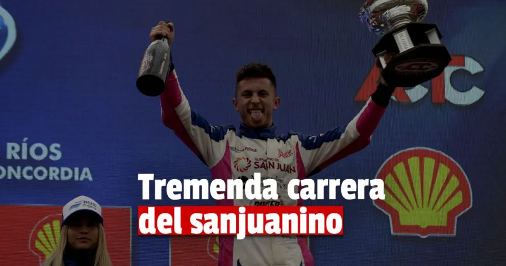 TC Pista: Tobías Martínez se subió al podio en Concordia 