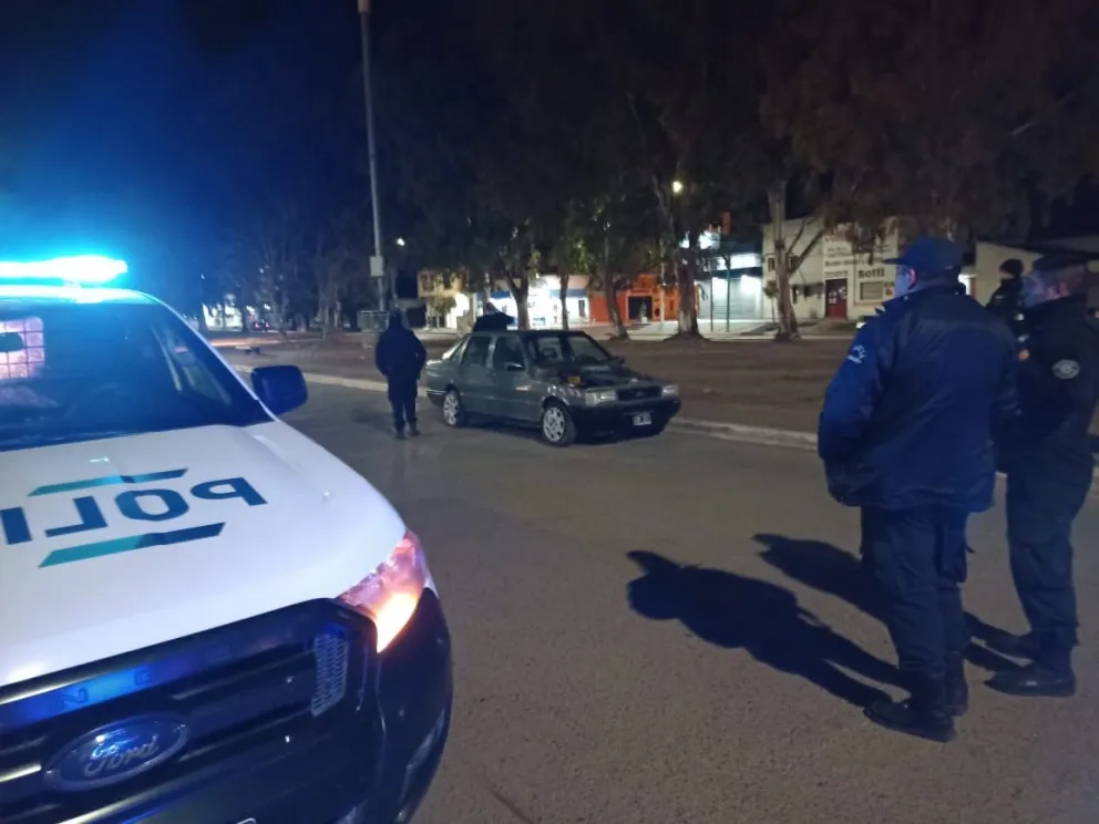 Tres personas huyeron de Patagones y las detuvieron en Viedma luego de una cinematográfica persecución