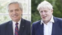 G7: Alberto Fernández se reunirá con Boris Johnson