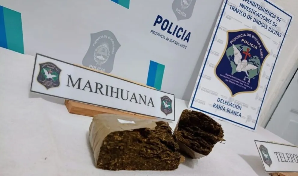 Drogas en Patagones: la pareja aprehendida se negó a declarar