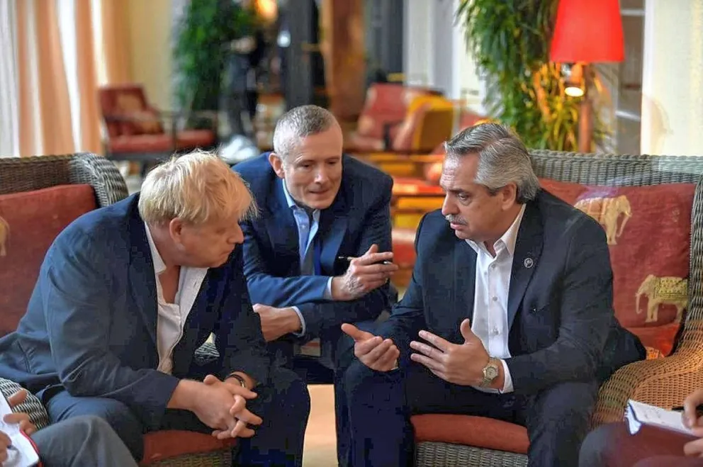 Contundente mensaje de Alberto Fernández a Boris Johnson: "Si no hablamos de Malvinas nunca vamos a poder avanzar con nada"