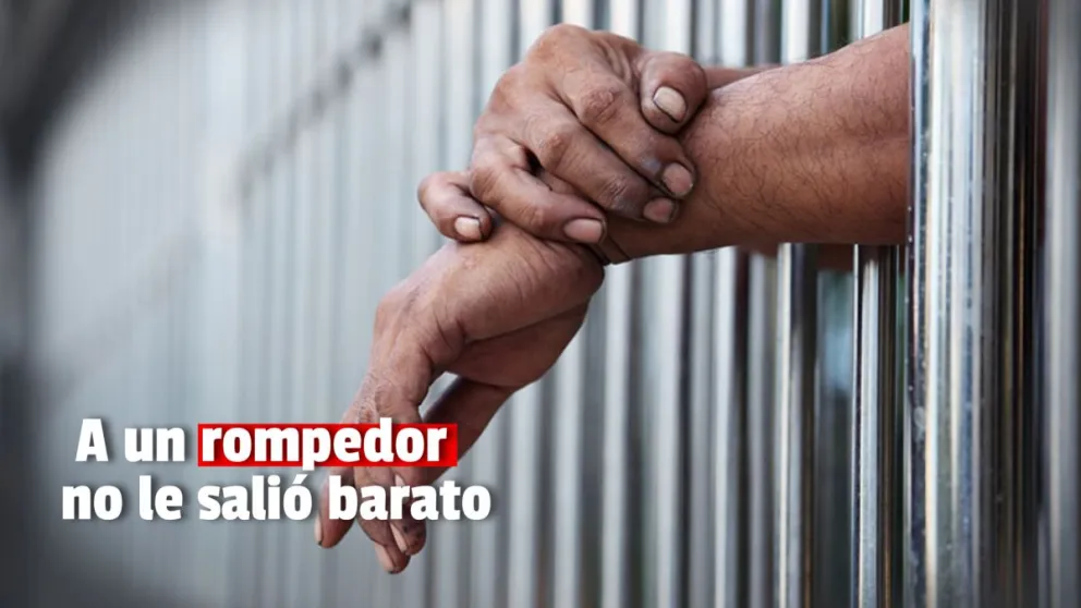 A un rompedor no le salió barato