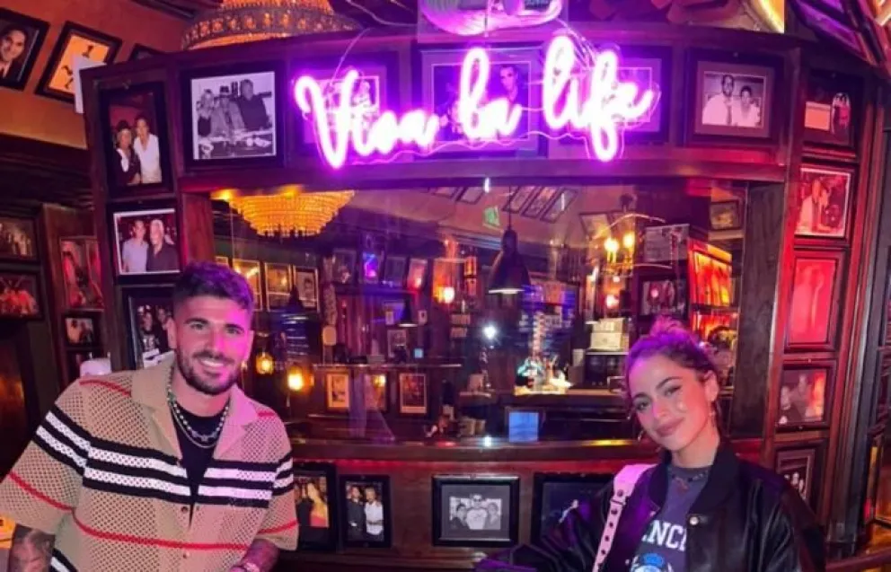 Más enamorados que nunca: se filtró un video de Tini y Rodri de Paul en las playas de Miami