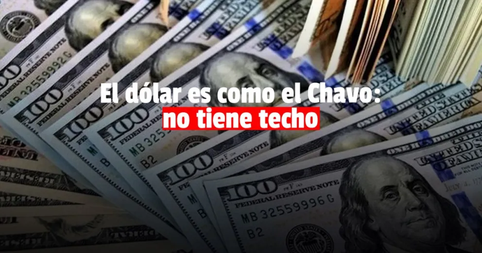 El dólar volvió a subir y batió otro récord 