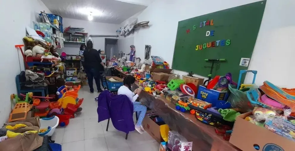 El hospital de juguetes pide ayuda a la comunidad pensando en el día del niño