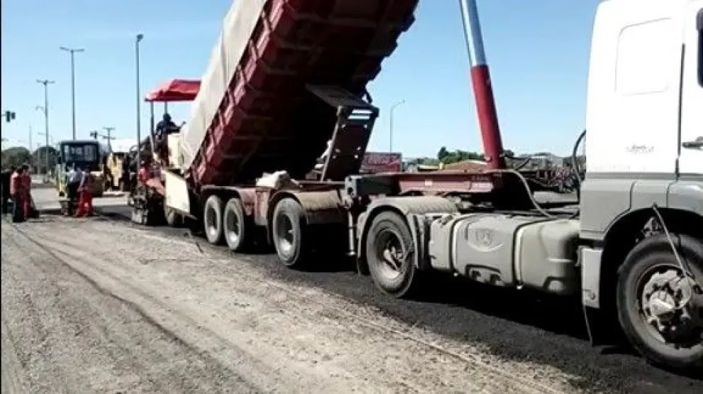 Avanza la obra de pavimento masivo en la ciudad