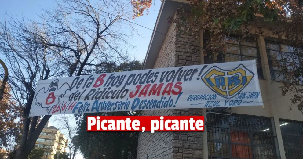 La chicana a los hinchas de River en el centro sanjuanino