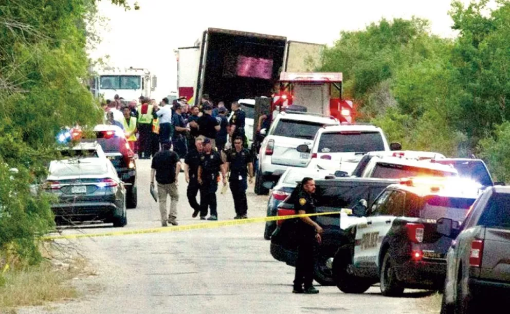 Al menos 50 migrantes fueron hallados muertos en un camión