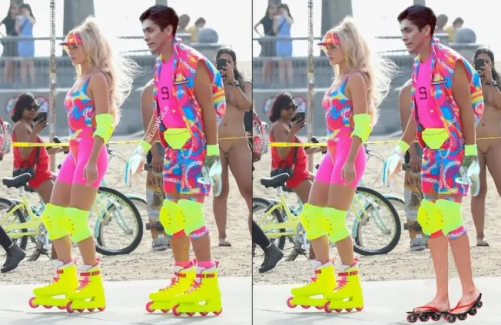 El exarquero Jorge Campos se volvió viral por su foto como Ken en la película de Barbie