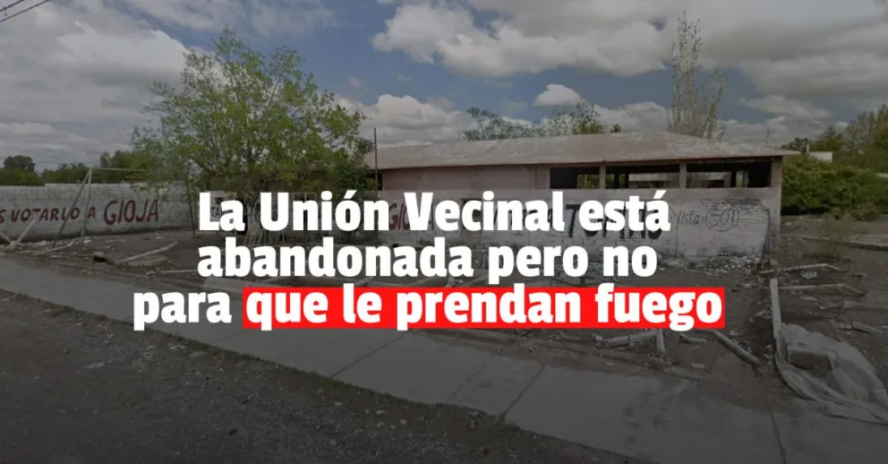 Susto en el Barrio Lebehnson por un incendio en la Unión Vecinal