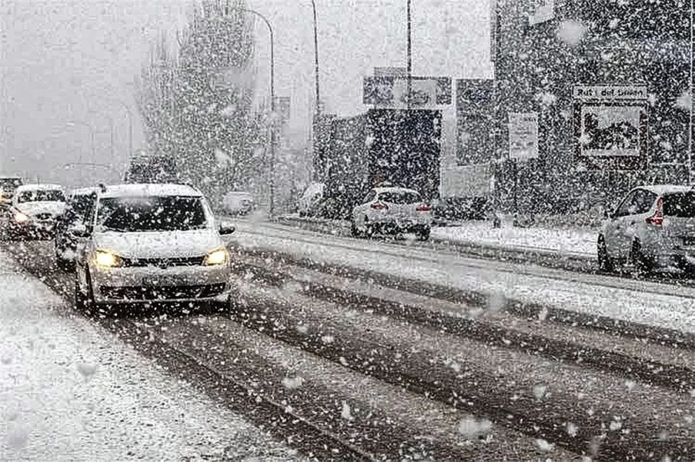 Intensas lluvias y nevadas colocan a Chubut en alerta meteorológico