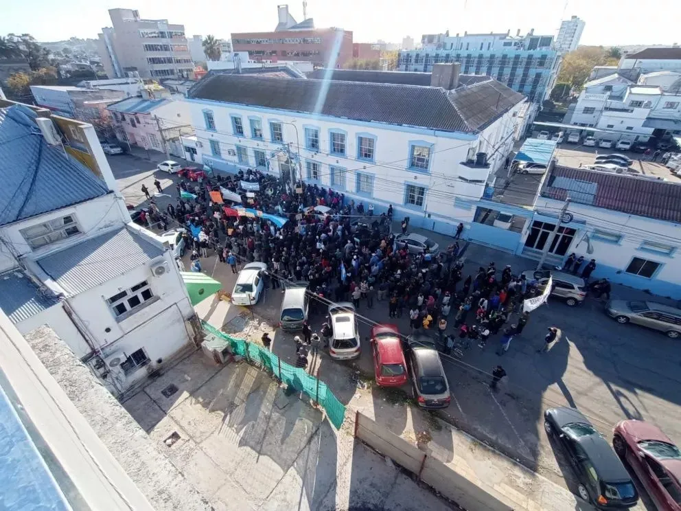 Denunciaron que manifestantes irrumpieron en el ministerio de Seguridad