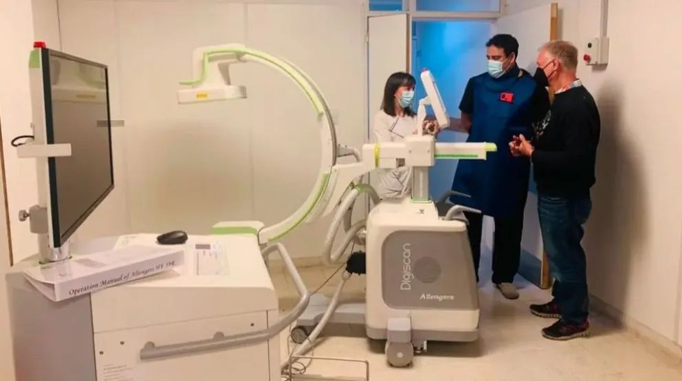 Nuevo equipamiento para la sala de cirugías del hospital zonal