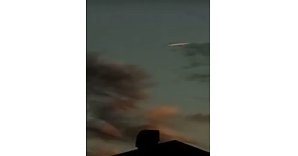 ¿Qué era la extraña figura que se vio en el cielo de Bariloche?