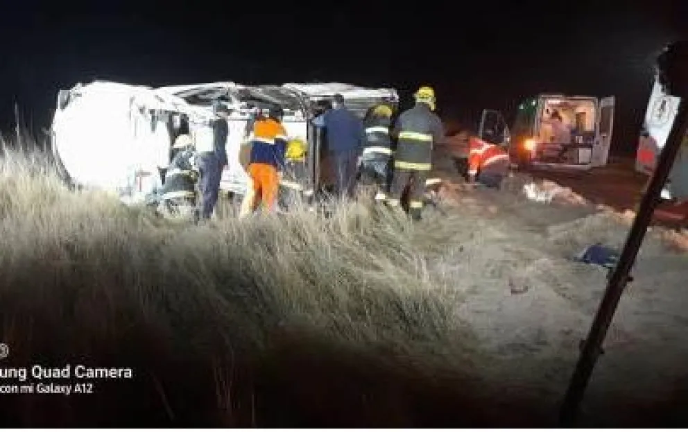 Tres jóvenes de Viedma accidentados en la ruta 3
