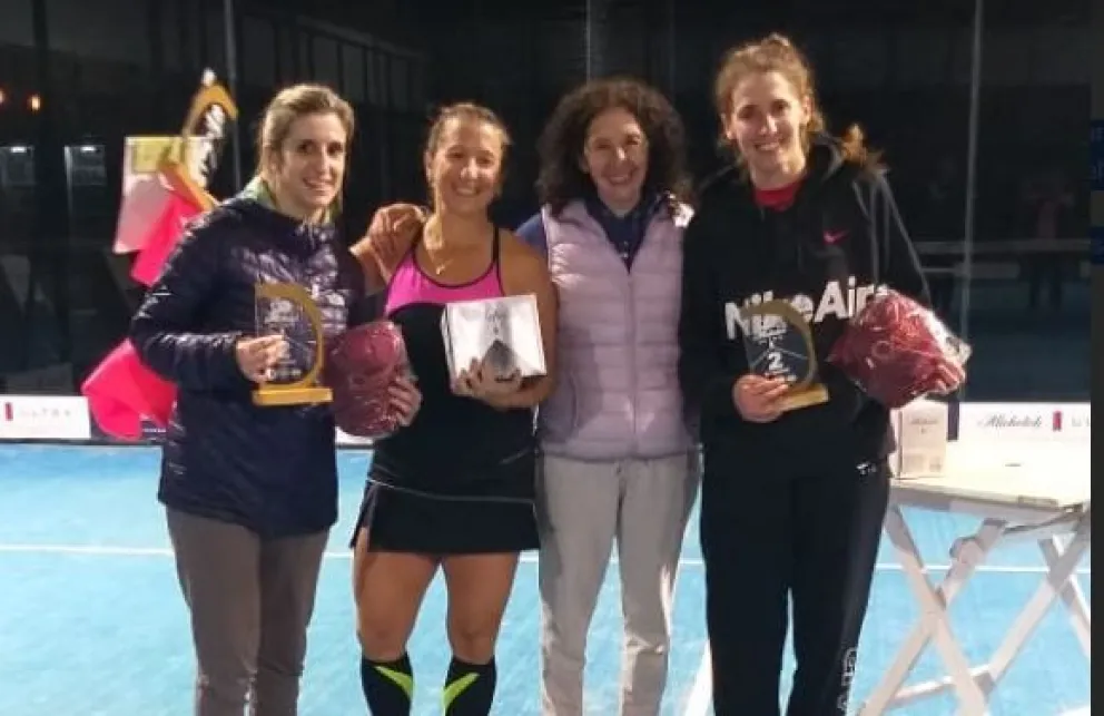 Pádel: De los Rios-Vizzoti subcampeones en la 5ta categoría del circuito Michelob Ultra