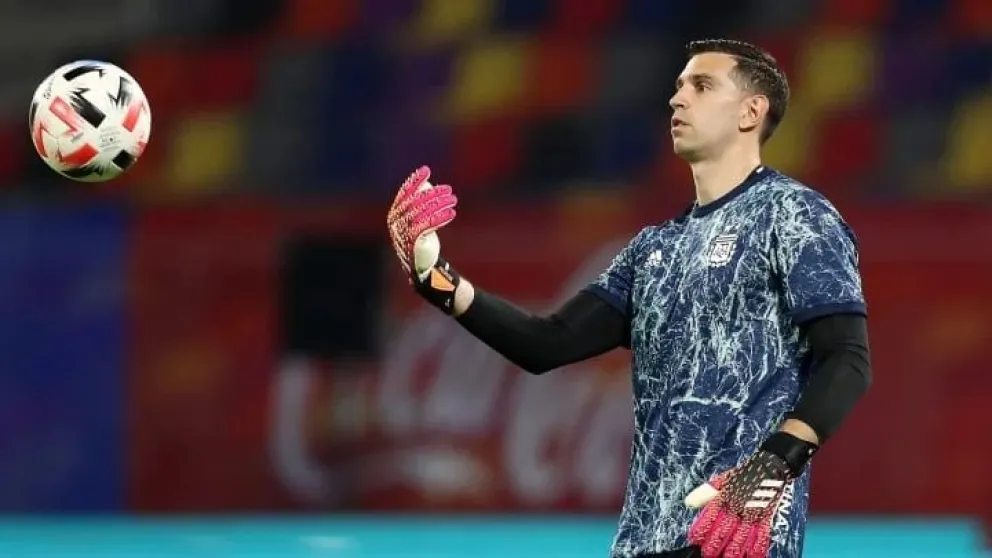 Dibu Martínez confesó cuál es su cábala cuando concentra con la Selección argentina