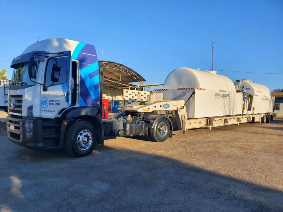 Chubut incorporó dos estaciones móviles de combustible