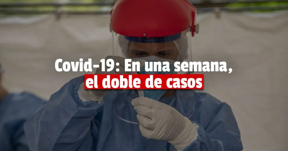 En una semana crecieron el doble los casos de Covid en San Juan 