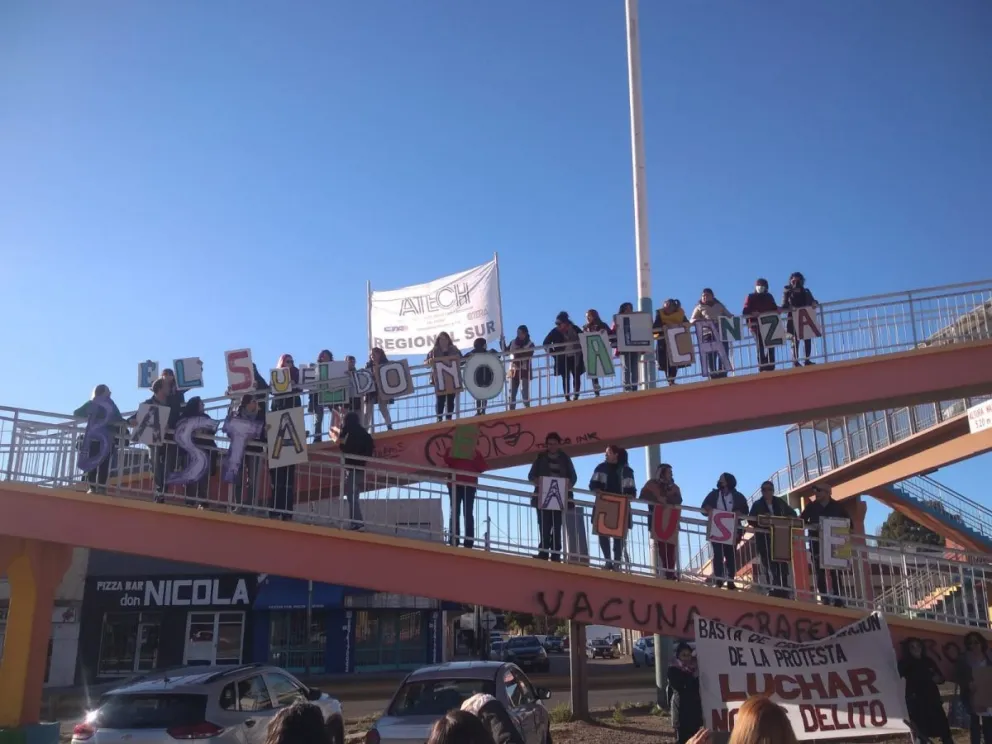 Paro y manifestación docente