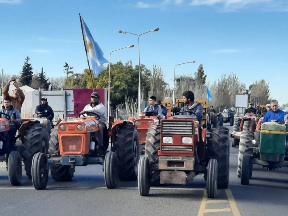 Un sector de los productores amenaza con un nuevo "tractorazo" a la secretaría de Fruticultura