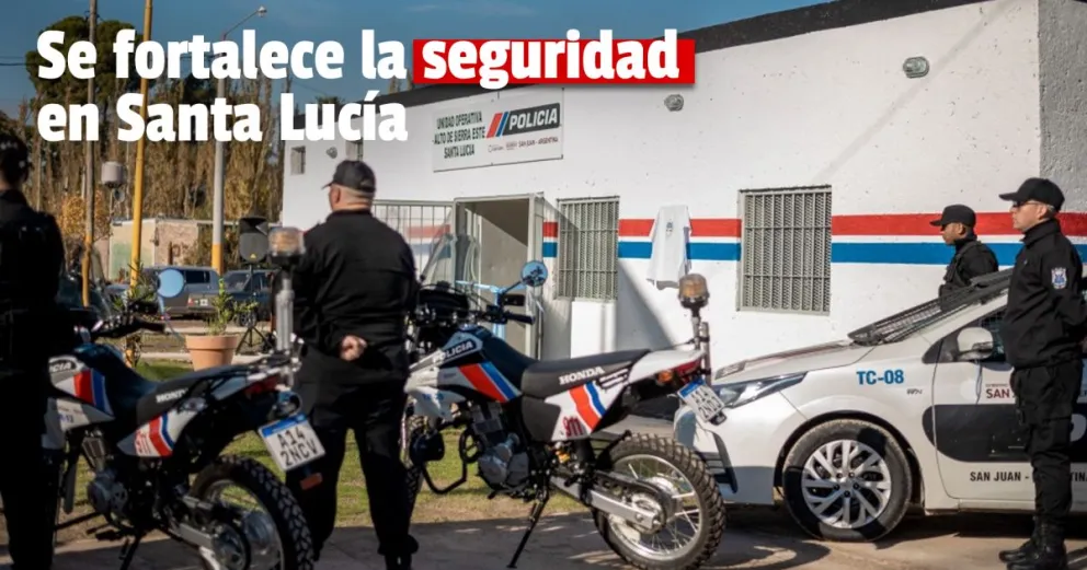 Santa Lucía: quedó inaugurada la nueva Unidad Operativa Alto de Sierra Este