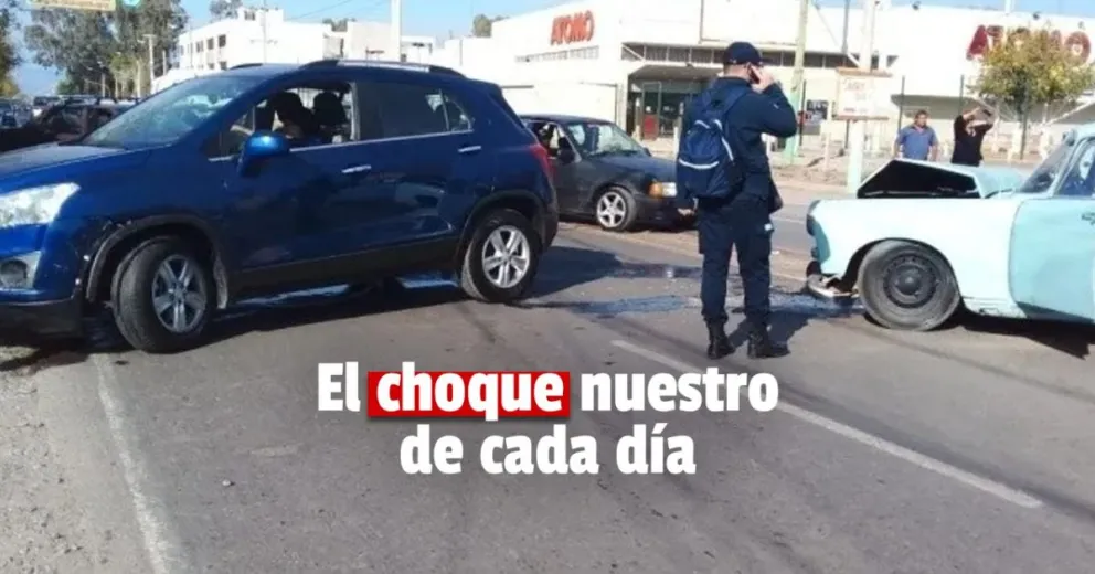 Un siniestro vial entre dos autos dejó un niño herido