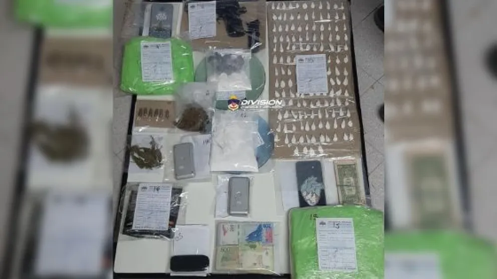 Cayó una pareja narco que se dedicaba al microtráfico